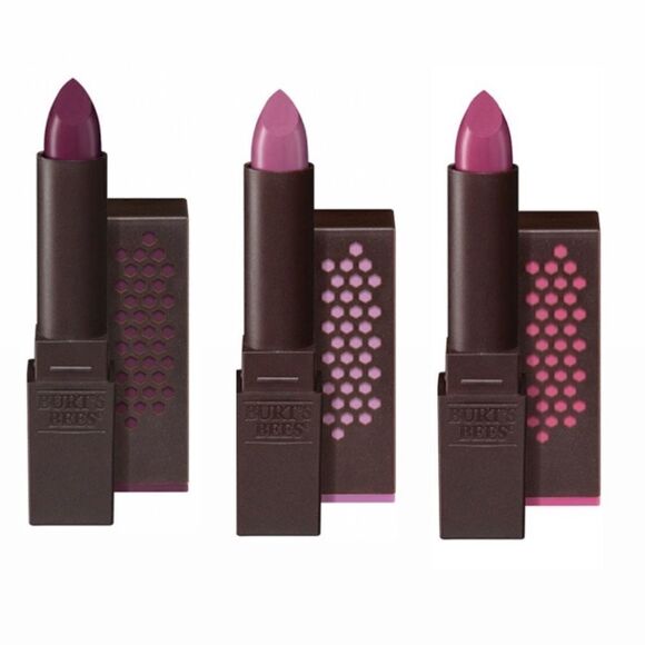 Burt’s Bee Satin Lipstick Set - Picture 1 of 14